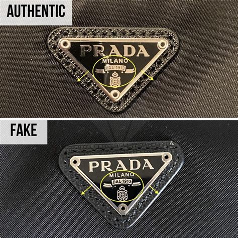 how to tell a real prada from a fake|prada authentication checklist.